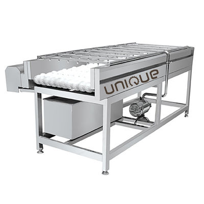 Máquina de lavar a rolamento de escova espiral contínua de vegetais e frutas com equipamento de limpeza