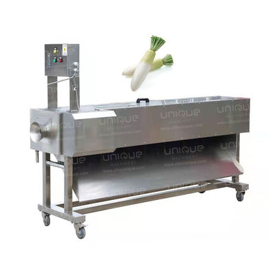 Máquina automática de descascagem de vegetais de raiz de aço inoxidável de 220V para Sormac