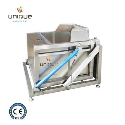 Máquina hidráulica para descarregar sem problemas vegetais e muito mais