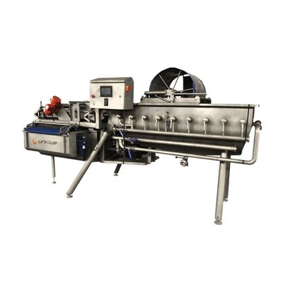 Máquina de lavagem de repolho de aço inoxidável de 4,4 kW para esterilização de vegetais e saladas