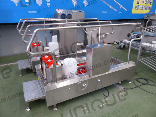 Máquina automática de lavar botas de borracha Lavadora de botas de borracha Desinfecção manual Máquina de lavar botas e sola