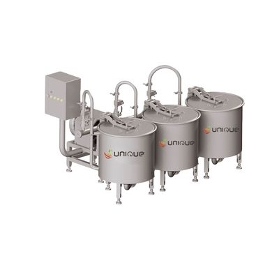 Tipos de processamento Máquina de lavar bolhas para a superfície de sabordamento e processamento de frutas