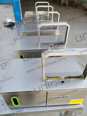 Fácil de operar Máquina de ligação automática de banda de indução para ligação de alimentos e vegetais