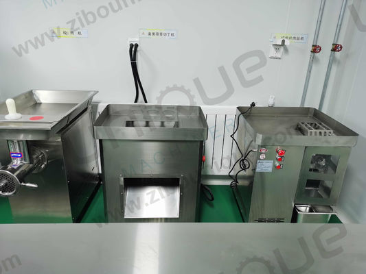 Máquina de cortar e triturar carne 610*585*1040 mm aço inoxidável 304