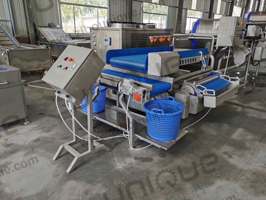 Máquina de lavar vegetais 2200 KG para cortador de folhas verdes e salada de frutas comercial