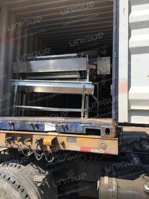 3600*2260*2200 mm Máquina de descascar camarão de aço inoxidável para limpeza rápida e de camarão
