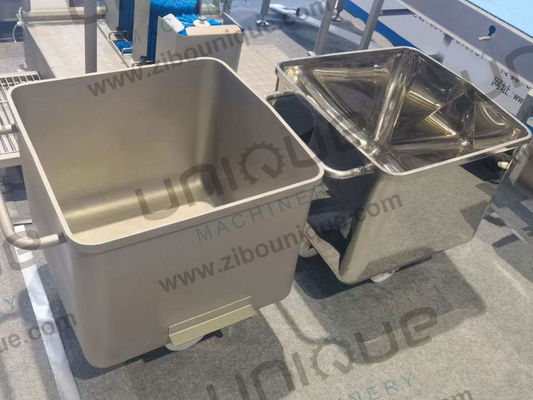 Carrinho de carne de aço inoxidável 304 para restauração e operações de matadouro duradouro