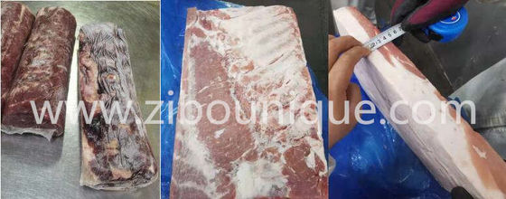 Máquina de prensagem 3D de bife de carne congelada com sistema de operação automática