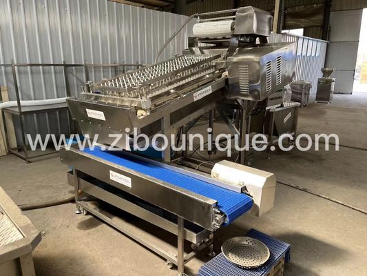 Máquina de descascar camarão de 300 kg/h Máquina de limpeza de solução de descascar camarão
