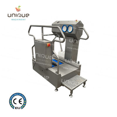 Melhorar as normas de higiene com máquina de lavar botas de plástico para mãos e água 0,83 kW