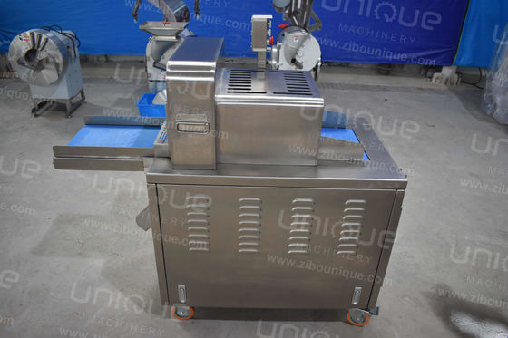 3KW Carne congelada Frango Coxa Porco Barriga Pato Cubo Dicionário Máquina de corte para cortes