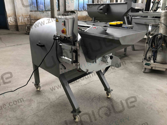 Utilização comercial Máquina de corte de vegetais elétrica de 1,5 kW para corte versátil