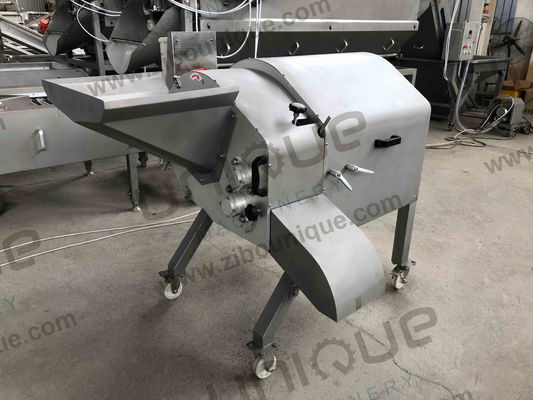 Utilização comercial Máquina de corte de vegetais elétrica de 1,5 kW para corte versátil