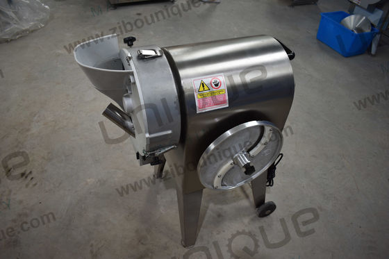 Máquina de corte de vegetais de raiz Julienne com 750*480*890 mm de tamanho