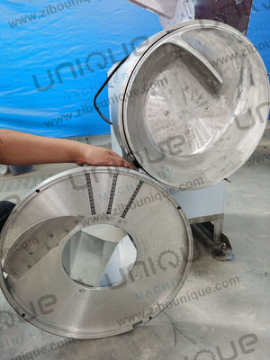 Máquina de cortar ameixas para processamento industrial de repolho e batatas fritas Capacidade de 73 kg