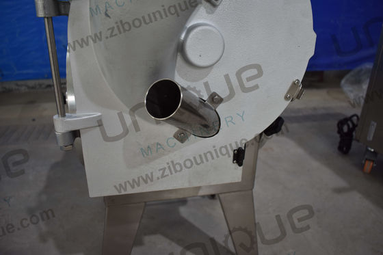 Máquina de corte de batatas fritas com tamanho de 750*480*890 mm e cortador de cebola industrial