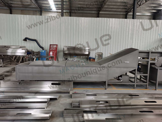 1.5kw Equipamento de blanqueamento de vegetais para plântanos e cocos Voltagem personalizada