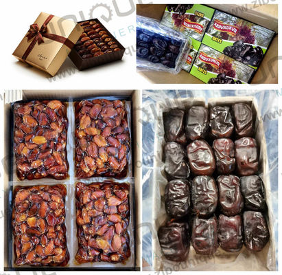 Linha de processamento de tâmaras de aço inoxidável 304 para lavagem e secagem da produção de tâmaras