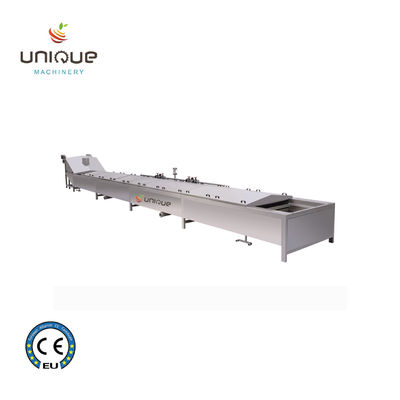 Máquina de blanqueamento de frutas e vegetais de aço inoxidável 304 para produção em larga escala