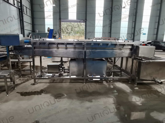 Máquina de lavagem de pulverização de alta pressão e voltagem personalizável para frutas e vegetais