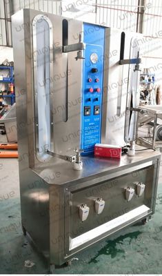 Máquina de descascar abóbora e abóbora de abobrinha de alta descamação vertical automática