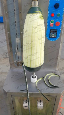 Máquina de descascagem de abacaxi para aplicações de aço inoxidável 304