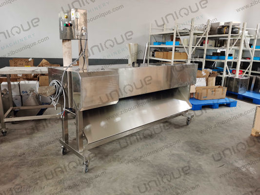 Máquina automática de descascagem de vegetais de raiz de aço inoxidável de 220V para Sormac
