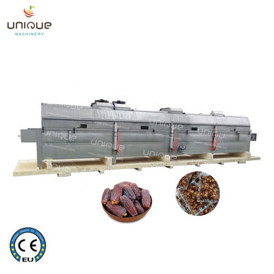 Sistema de produção de pasta de palma de tâmaras para máquina de processamento de confete de molho de puré de tâmaras