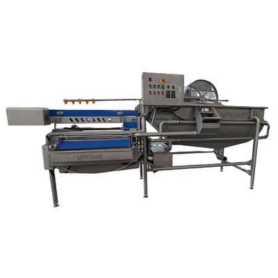 Máquina de lavar frutas e vegetais industriais de aço inoxidável