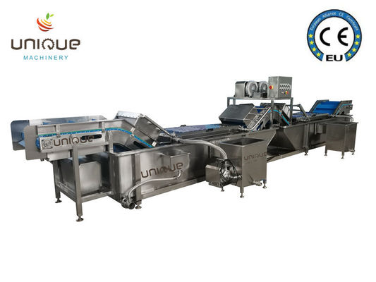 Máquina de lavar vegetais de folhas de cebola e salsa de aço inoxidável 304