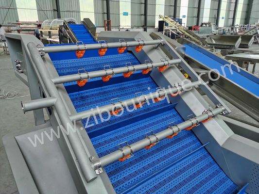 Tanque de limpeza de salada de bolhas para frutas e legumes