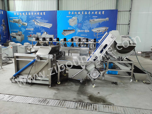 240 KG Automático Certificado CE Vegetais cenoura Batata doce Elevador de imersão para frutas e legumes