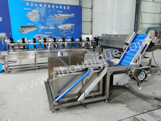 240 KG caixa de aço inoxidável caixote de lixo para descarregamento suave de frutas e legumes