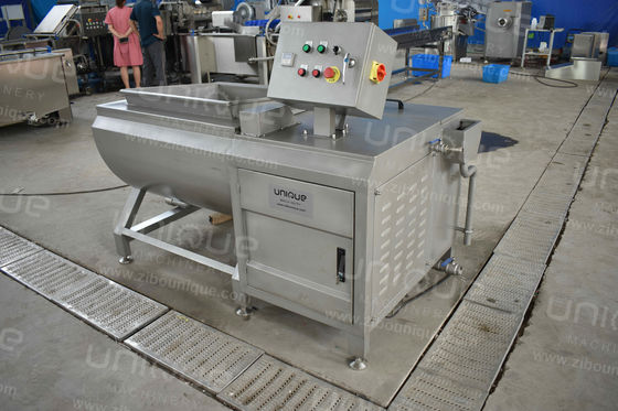 Máquina de lavar frutas e vegetais para cozinha comercial 500 kg/h