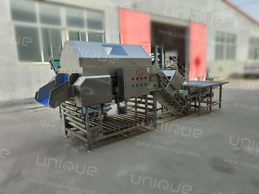 2023 ano Máquina automática de descascar a pele de cebola Solução perfeita para o processamento de cebola