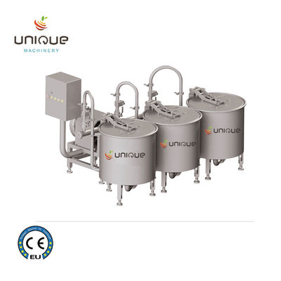 Máquina de lavar frutas e legumes de tipo doméstico de 260 kg com máquina de lavar bolhas 1800*1350*940 mm