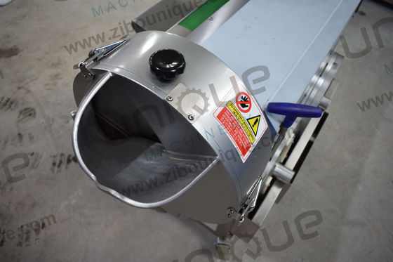 1.55 kw Máquina de corte de vegetais de cabeça dupla para preparação rápida e de refeições em restaurantes