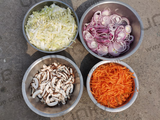 Máquina de trituração de vegetais para restaurantes com aço inoxidável 304