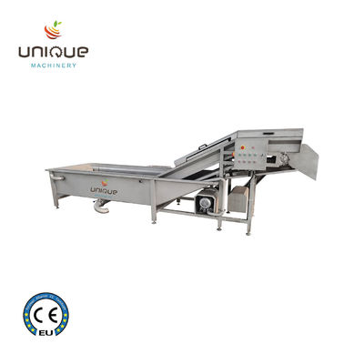 5000x1450x1400 mm máquina de lavar bolhas de vegetais para linha de limpeza de frutas e vegetais