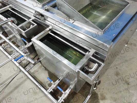 1000 kg/h Máquina de lavar tomates industriais Máquina de lavar frutas de milho