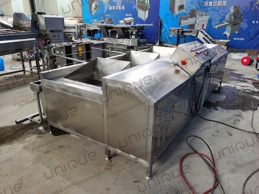 1000 kg/h Máquina de lavar tomates industriais Máquina de lavar frutas de milho