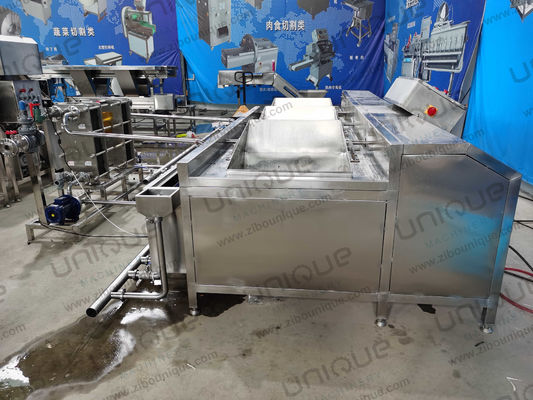 1000 kg/h Máquina de lavar tomates industriais Máquina de lavar frutas de milho
