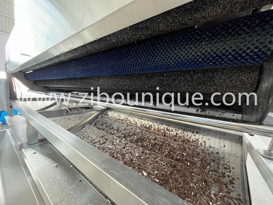 Máquina de peeling de mandioca para linha contínua de peeling de vegetais de raiz em grandes lojas de alimentos