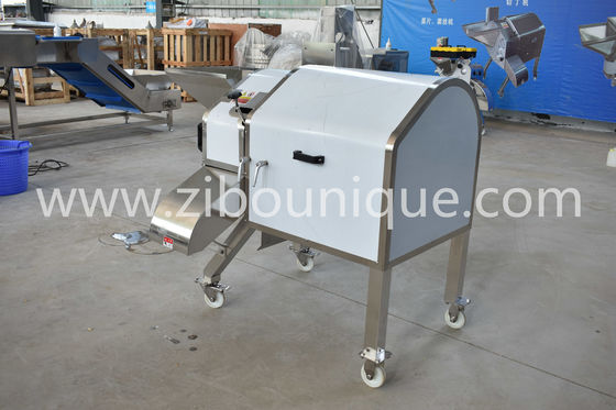 Máquina de corte de cubos industriais para unidades de processamento de vegetais