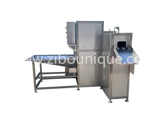 Máquina automática de remoção de pele de cebola de aço inoxidável 304 para descascar cebola rapidamente